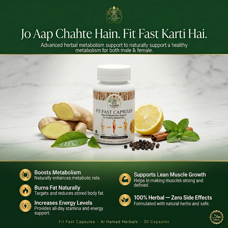 Fit Fast Capsules - Lose Weight Naturally (30-Day Supply)